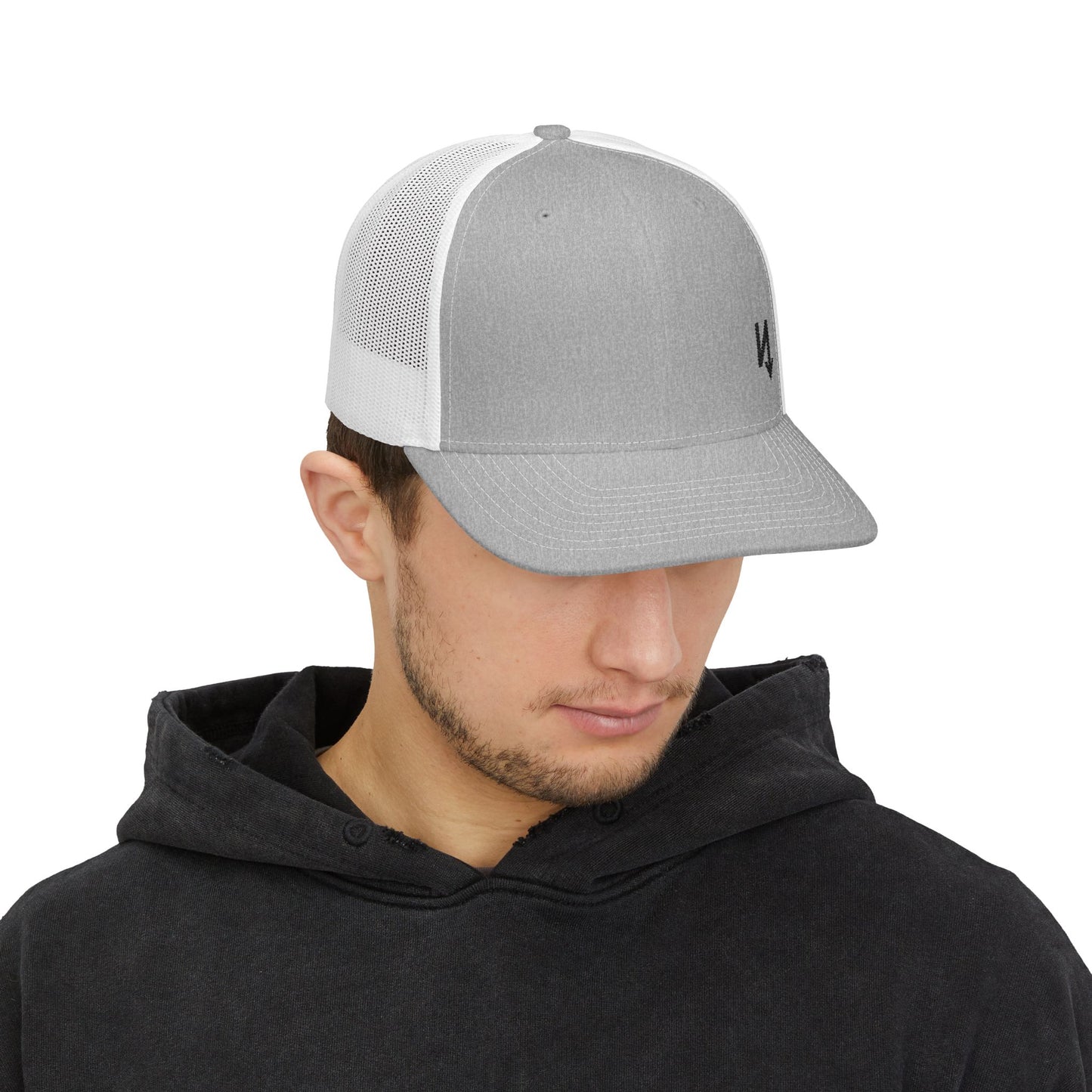 "N" Snapback Trucker Hat - Richardson 112