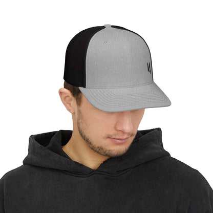 "N" Snapback Trucker Hat - Richardson 112