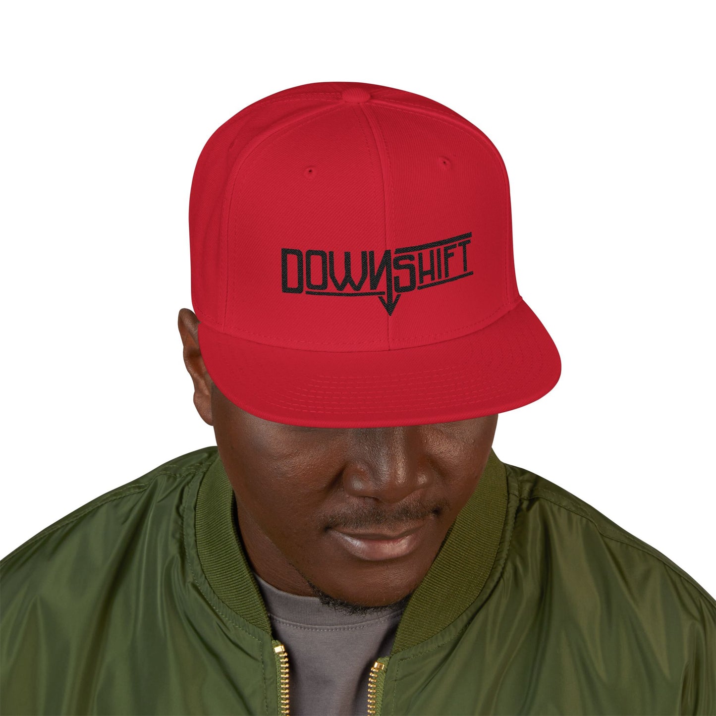 Snapback Flat Bill Hat